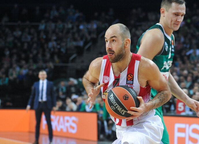 V.Spanoulis dėl traumos praleis mačą Barselonoje (Žygimantas Gedvila, Fotodiena.lt)