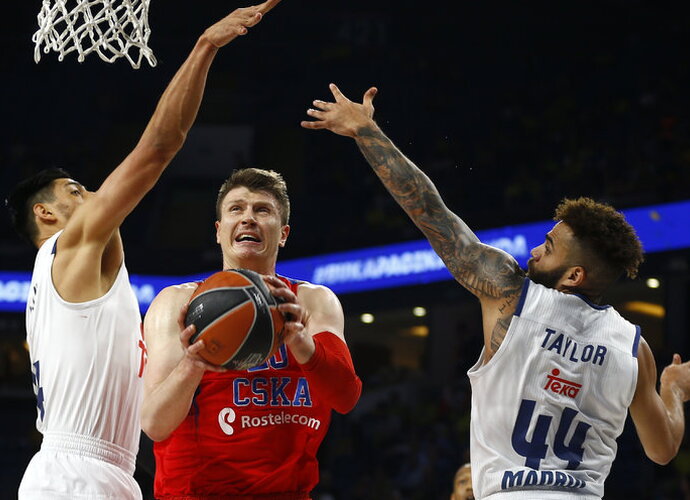 A.Voroncevičius gali visą karjerą praleisti CSKA (Scanpix nuotr.)