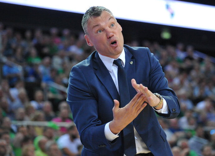 Š.Jasikevičius pasigedo susidomėjimo pusfinalio maču (Rokas Lukoševičius, Fotodiena.lt)