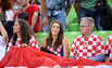 Kroatijos rinktinės sirgaliai