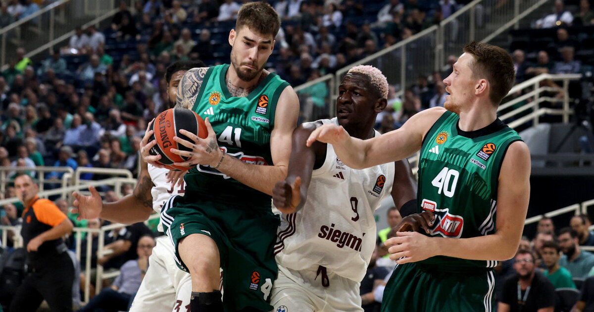 M.Grigonis buvo solidus, o su ugnimi žaidusi „Panathinaikos“ palaužė ...