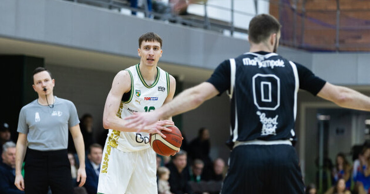 Žalgiris Dubbers Celebrate Victory in Marijampolė
