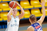 M.Solopova vedė Utenos komandą į pergalę (Foto: Augustas Didžgalvis)