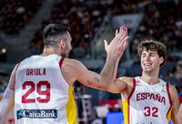 P.Oriola ir M.Saint-Supery kartu surinko 36 taškus (FIBA nuotr.)