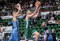 E.Bendžius naudojosi esminiu savo ginklu (FIBA Europe nuotr.)