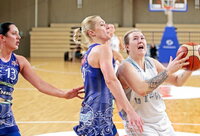 M.Solopova po 19 minučių sumetė 25 taškus (Foto: Augustas Didžgalvis)