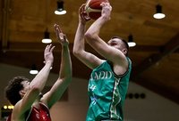 R.Buivydas geriausiai tarp airių kovojo dėl kamuolių (FIBA nuotr.)