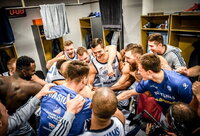Svarbios varžovų pergalės sulaukęs „Neptūnas“ švenčia patekimą į atkrintamąsias (FIBA Europe nuotr.)