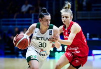 A.Zdanevičiūtė rinktinės neišgelbėjo (FIBA nuotr.)