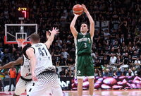 A.Juškevičius metė aštuonis tolimus metimus (FIBA Europe nuotr.)