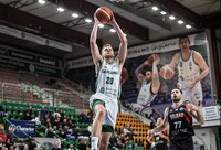 E.Bendžius surengė dar vieną rezultatyvų pasirodymą (FIBA nuotr.)