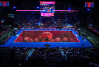 Lemiamos kovos vyks ant LED stiklinių grindų (FIBA nuotr.)