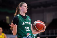 G.Galvanauskaitė įspūdingai kovėsi po krepšiais (FIBA nuotr.)