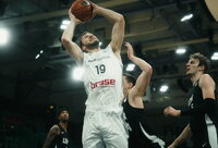M.Sajus surinko dvigubą dublį (FIBA Europe nuotr.)