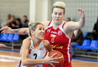 M.Solopova rungtyniavo galingai (Foto: Augustas Didžgalvis)