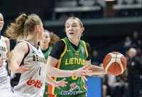 S.Aukštikalnytė žais Lietuvos rinktinėje (FIBA nuotr.)