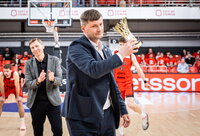 A.Jomantas apžvelgė nuveiktus darbus (Foto: „LKL, kurią remia „Betsson“)