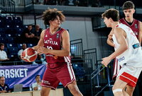 Latviai laimėjo (FIBA Europe nuotr.)