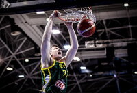 A.Gudaitis pasižymėjo dvigubu dubliu (FIBA nuotr.)