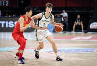 K.Mikalauskas vedė rinktinę į pergalę (FIBA nuotr.)