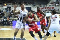 K.Sloukas atliko 8 rezultatyvius perdavimus