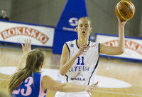 K.Alminaitė toliau gins Utenos klubo garbę (www.kavolelis.lt nuotr.)