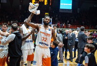 Partų klubas švenčia nelauktą pergalę (FIBA nuotr.)