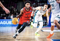 Vilniečiai švenčia dramatišką pergalę Varšuvoje (FIBA nuotr.)