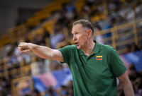 D.Songaila pakomentavo varžovų žaidimą (FIBA nuotr.)