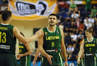 L.Kleiza atvedė lietuviu į bronzą (Scanpix nuotr.)