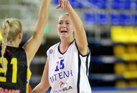 E.Šulčiūtė vedė Utenos ekipą į pergalę (Foto: Augustas Didžgalvis)