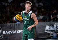R.Jocys demonstruoja galingą žaidimą (FIBA nuotr.)