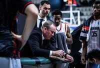 K.Maksvyčiui nepavyko sirgalių pradžiuginti pergale (FIBA nuotr.)