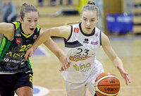 15-metė D.Donskichytė sužaidė sezono mačą (Foto: Augustas Didžgalvis)