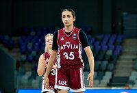 Latvėms krepšys buvo tiesiog užrištas (FIBA nuotr.)