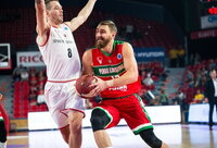 D.Gailius pralaimėtas rungtynes stebėjo iš šalies (FIBA Europe nuotr.)