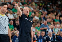 R.Kurtinaitis itin pozityviai apžvelgė rungtynes (BNS nuotr.)
