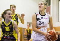 A.Bobinaitė savo žaidimu nėra patenkinta (bckibirkstis.lt nuotr.)