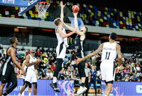 M.Sajus surinko dvigubą dublį (FIBA nuotr.)