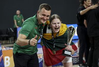 E.Justa atvedė U16 rinktinę į A divizioną (FIBA Europe nuotr.)