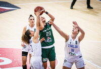 Lietuvės pasiekė antrą pergalę (FIBA nuotr.)