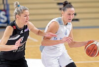 R.Milieškienė buvo rezultatyviausia nugalėtojų gretose (Foto: Augustas Didžgalvis)