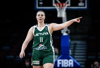 U.Sirtautaitė – tarp Lietuvos rinktinės lyderių (FIBA nuotr.)