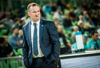 K.Maksvytis džiaugėsi pergale (FIBA Europe nuotr.)