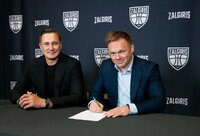 „Žalgiris“ pradeda naują partnerystę (Žalgirio nuotr.)