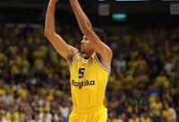 W.Baldwinas pelnė 23 taškus