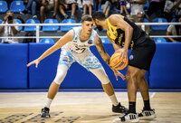 P.Danusevičius išsibandė prieš Tenerifės klubą (FIBA nuotr.)