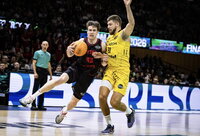 R.Giedraitis susižeidė mače su „Rytu“ (FIBA nuotr.)