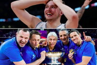A.Sekuličius (antras nuo kairės) prisidėjo prie Slovėnijos rinktinės pasiekimų 2017 m. (Scanpix nuotr.)