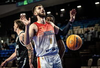 A.Mikalauskas taškus rinko tritaškiais (FIBA nuotr.)